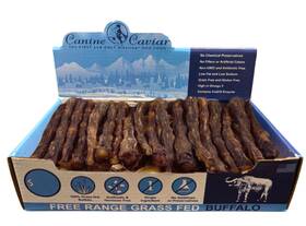 Canine Caviar 674555700151 Buffalo Treats California Rolls 6 Inch Box 50 Pcs