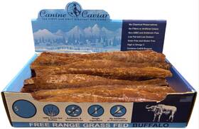 Canine Caviar 674555700243 Buffalo Treats Paddywack 12 Inch Box 35 Pcs