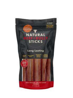 Canine Naturals 813432012332 Natural Beef And Bully Sticks Long-lasting Odor Free High