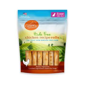 Canine Naturals 813432012448 Chicken Recipe Chew - Rawhide Free Dog Treats Made From Usa