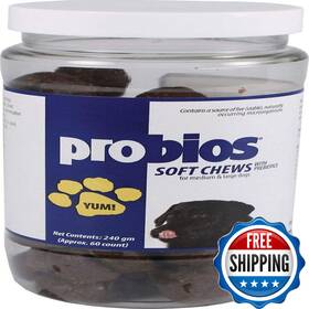 B07wtsvmvc Canine Probios Spriek D-probios Soft Chews Med-large Dogs 240 Gram 60ct