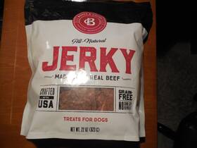 Cb 192268021207 Bones And Chews All Natural Grain-free Jerky Made With Real Beef Dog Treats 22-oz