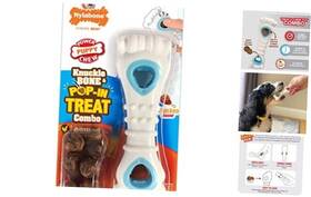 Nthp993p Central Garden & Pet Knuckle Bone Pop-in Treat Toy Puppy Chew For Puppies Medium Chicken