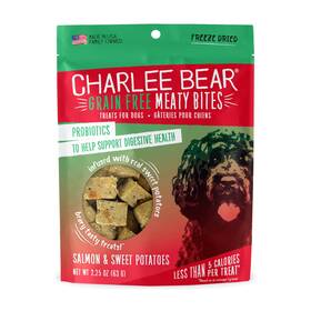 Charlee Bear 787108006362 Meaty Bites Dog Treats Salmon And Sweet Potatoes 2.5oz