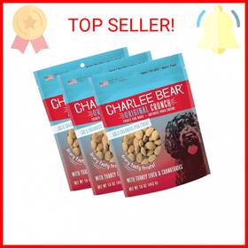 Charlee Bear 840235168003 Dog Treats With Turkey Liver And Cranberries 3 Pack 16 Oz Each Charlee Bear 840235168003 Dog Treats With Turkey Liver And Cranberries 3 Pack 16 Oz Each