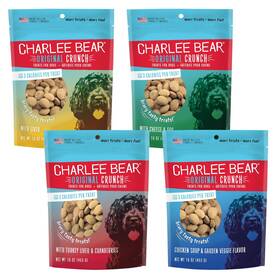 Charlee Bear 840235168584 Dog Treats Variety Pack Includes Liver Egg And Cheese Chicken Garden Ve