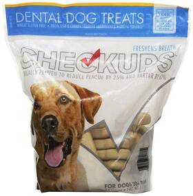 Tg12291097 Checkups Checkups- Dental Dog Treats 24ct 48 Oz. For Dogs 20 Pounds Value Size 3 Pack