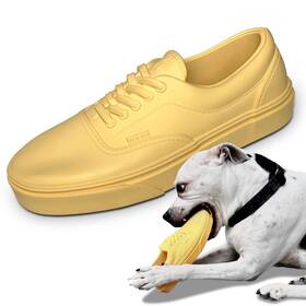 Chew Drip B0c2tdktlf Shoe Realistic Sneaker Heavy-duty Tough Dog Toy Aggressive Chewers