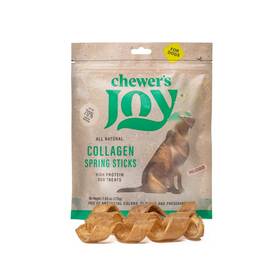 Chewers Joy B0bb3f38kt - Treats Collagen Spring Sticks 15 Count Natural