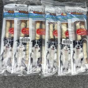 Chomp Ems 076158082618 Giant Triple Flavor Kabobs Treats - Dogs 12ct New