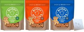 Chronos Enterprises Llc 701231147051 Cloud Star Soft And Chewy Biscuits Variety Pack - 3 Total Flavors Peanut Butte