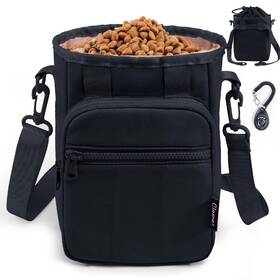 B0fpmcb7c9 Clawist Stylish Dog Training Treat Pouch With Waist And Shoulder Strap