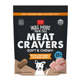 78533 Cloud Star Wag More Bark Less Meat Cravers Soft 5 Ounce Pack Of 1 Chicken