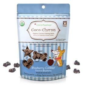 Cocotherapy 040232531156 Coco-charms Blueberry Cobbler - Organic Dog Treats All Natural Vegan Traini Cocotherapy 040232531156 Coco-charms Blueberry Cobbler - Organic Dog Treats All Natural Vegan Traini