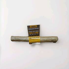Collachews 810022721391 9 Inch Peanut Butter Flavored Collagen Rolls 20 Pack Close Dated 05/202
