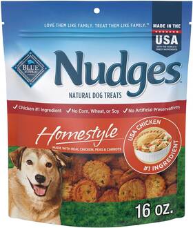 Company Ltd 313036756736 Nudges Homestyle Natural Dog Treats Made In The Usa With Real Chicken Peas An