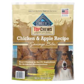 Company Ltd. 445029278291 Top Chews Chicken And Apple Recipe 100% Natural Dog Treats 40 Ounce