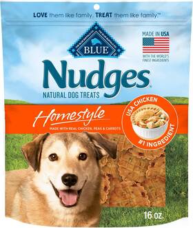 Company Ltd 711181734270 Nudges Homestyle Natural Dog Treats Made In The Usa With Real Chicken Peas An