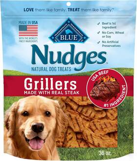 Company Ltd 744759343543 Nudges Grillers Natural Dog Treats With Real Usa Beef Made In The Steak 3