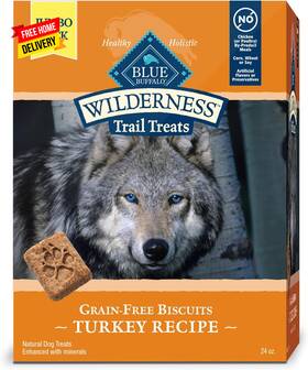 801228 Company Ltd Wilderness Trail Treats High Protein Grain Free Dog Biscuits Crunchy