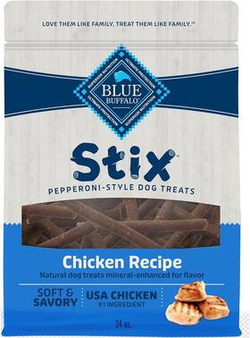 801861 Company Ltd Stix Pepperoni-style Dog Treats Made With Natural Ingredients Chicken Recipe 2