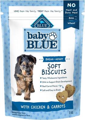 802879 Company Ltd Baby Blue Soft Biscuits With Dha Natural Dog Treats For Puppies Great Trai
