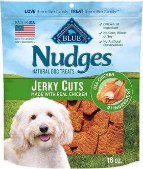 804287 Company Ltd Nudges Jerky Bites Dog Treats Made In The Usa With Natural Ingredients Bite-si
