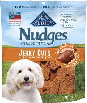 804291 Company Ltd Nudges Jerky Cuts Dog Treats Made In The Usa With Natural Ingredients Chicken