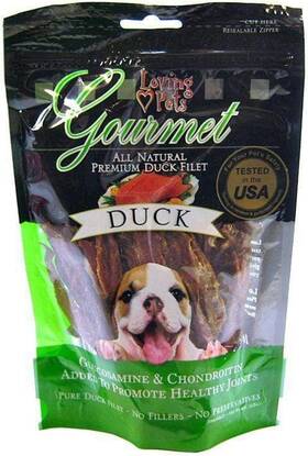 Corp. 842982055025 Gourmet Meat Treats Duck 4oz
