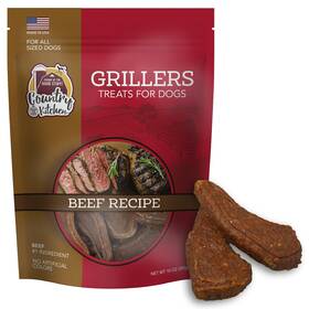 Country Kitchen 816703018224 Beef Grillers Dog Treats High 0.5 Ounce Pack Of 20