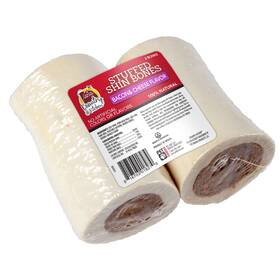 Country Kitchen 816703018279 Stuffed Shin Bone Bacon And Cheese Flavor Dog Treat 100% Natura
