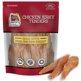 Country Kitchen 816703019177 Chicken Jerky Tender Dog Treats High Protein Low Fat No Artificial Colors