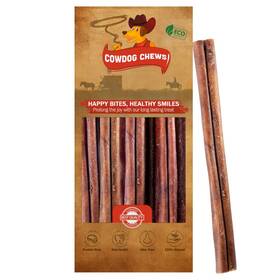 Cowdog Chews 810013320893 Extra Thick Bully Collagen Sticks -unique Real Large Chew Treats 9-12 Inch 10 C