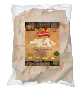 Cowdog Chews 854295007592 Natural Rawhide Chips Premium Long-lasting Dog Treats With