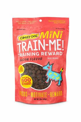 89110 Crazy Dog Mini Train-me Bacon Flavor Pork Training Treats Model