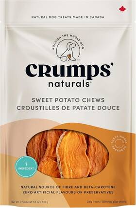 Sp-330 Crumps Naturals 835302000102 Crumpsft Sweet Potato For Pets 11.6 Ounce Pack Of 1 Brown
