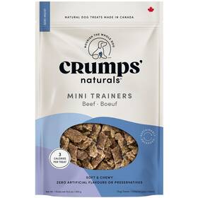 Mt-b-250 Crumps Naturals Crumpsft Mini Trainers Semi Moist Beef 10.6oz
