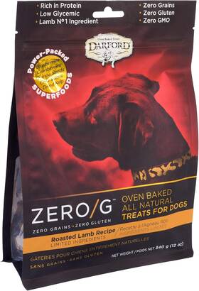 03460 Darford Zero/g Roasted Lamb Recipe Mini Dog Treats 12 Oz 0.14 Ounce Pack Of 86 Tan