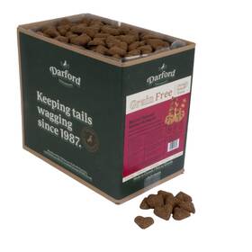 15564 Darford Grain Free Natural Dog Snacks 15lb Cheddar Fish Biscuits For Allergies