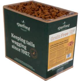 171336 Darford Grain Free Cheddar Cheese Minis Heart Recipe Dog Treats 15 Lb