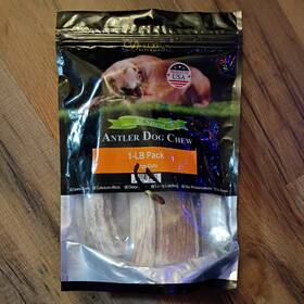 Deluxe Naturals 850006651108 Premium Natural Elk Antler Chews For Medium Large Dogs 1 Pound 6-9 Inches