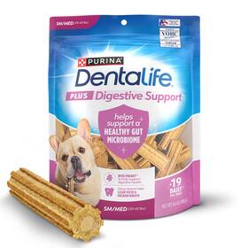 00017800100847 Dentalife Best Plus Digestive Support Dog Treats For Small And Medium Dogs Cleans Teeth