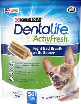 00017800184946 Dentalife Purina Activfresh Daily Oral Care Mini Dog 1.06 Pound Pack Of 1