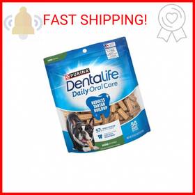 Dentalife 017800176286 Purina Daily Oral Care Chicken Flavor Toy Breed Dog Dental Chews - 58
