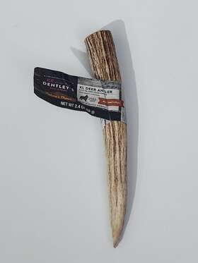 Dentleys 737257786127 All Natural Natures Chews X-large Deer Antler Dog Chew 2.4oz