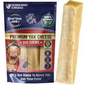 Devil Dog Pet Co 764966980645 Co. Himalayan Yak Cheese Chews Large - 1 Pack 100% Natural