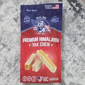X002nolscv Devil Dog Pet Co Premium Himalayan Yak Chew Treat With And Cow Milk