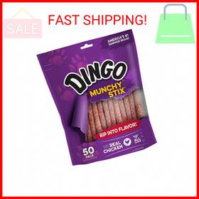 P-22042 Dingo 313094149174 Munchy Stix Made With Real Chicken 50-count Red