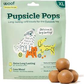 Discontinued 850017717794 Woof Dog Beef Peanut Butter Pops Xlarge 12oz