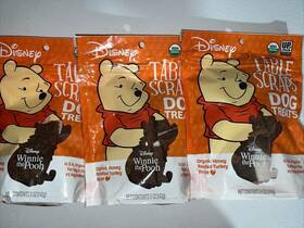 Disney 722791278009 Table Scraps Premium Dog Treats X3 Bags Organic Honey Roasted Turkey